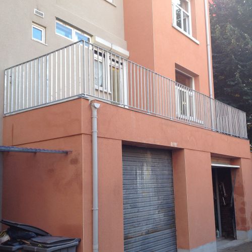 garde-corps bareau barreau bareaudé