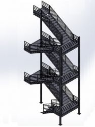 galva étage garde-corps