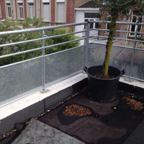 tôle perforé galva